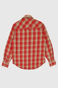 Vintage Snap Button-Down Shirt