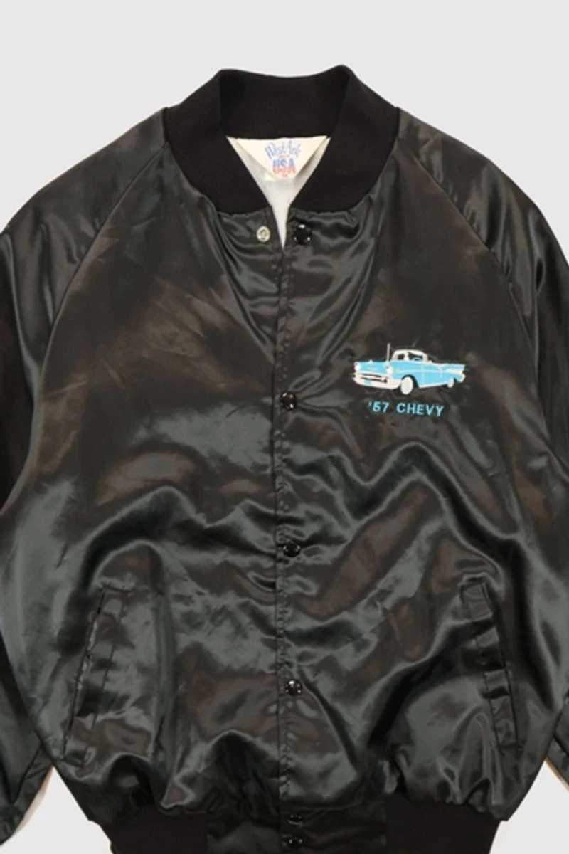 Vintage '57 Chevy Snap Button Jacket