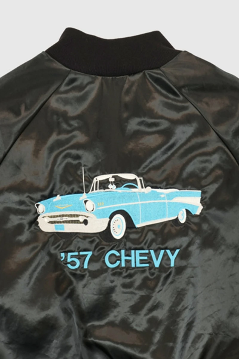 Vintage '57 Chevy Snap Button Jacket