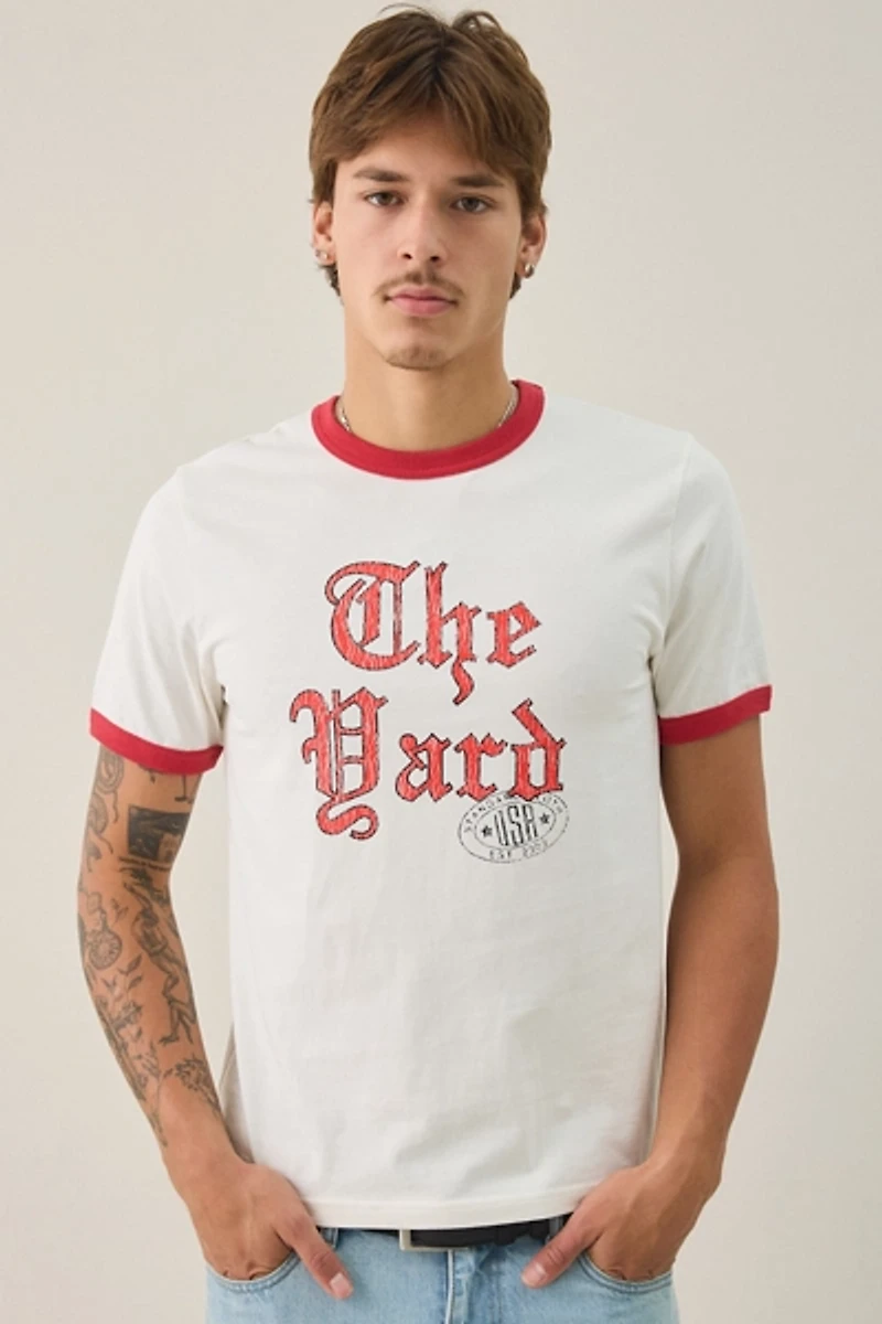 Standard Cloth Yard Graphic Ringer Tee