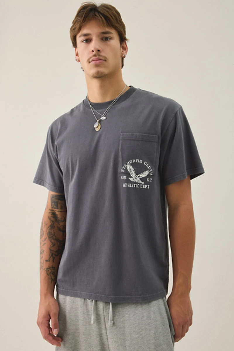 Standard Cloth Athletic Department Graphic Pocket Tee