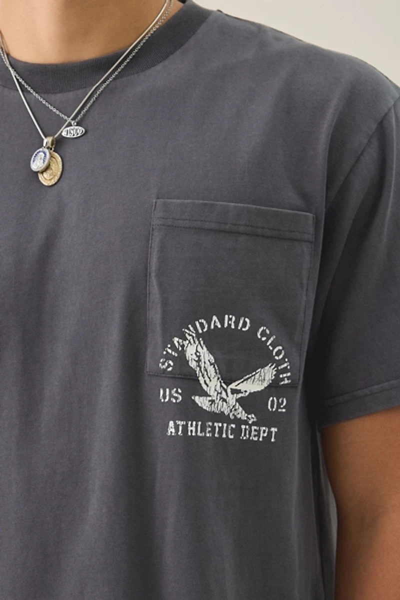 Standard Cloth Athletic Department Graphic Pocket Tee