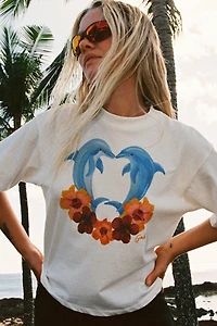 Lisa Says Gah Charlie Dolphins Tee