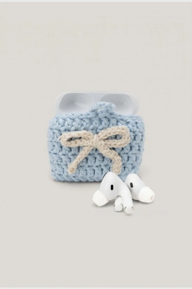 Cordée Cases Crochet AirPods Pouch
