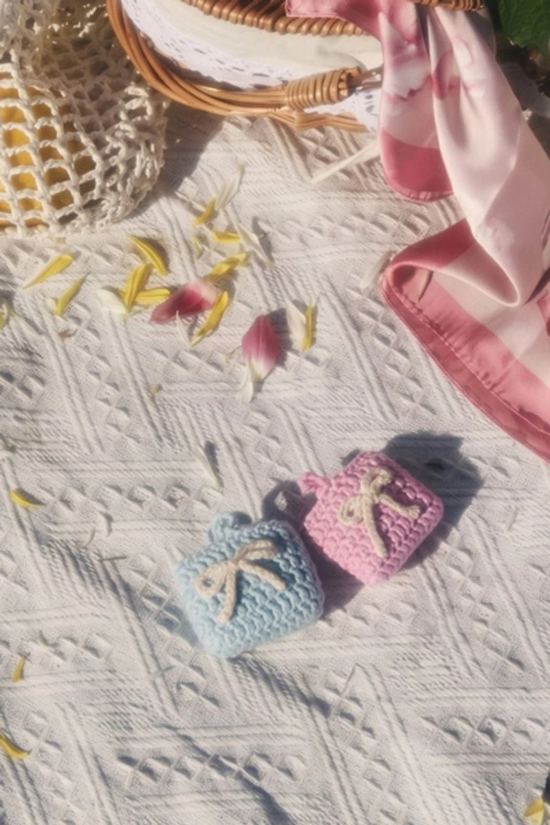 Cordée Cases Crochet AirPods Pouch