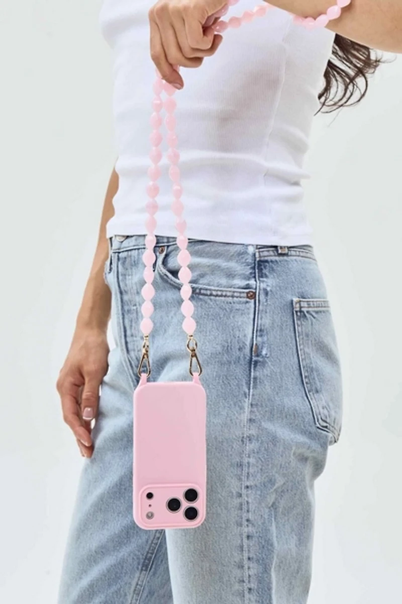 Cordée Cases Valerie Marbled Cross Body Phone Chain