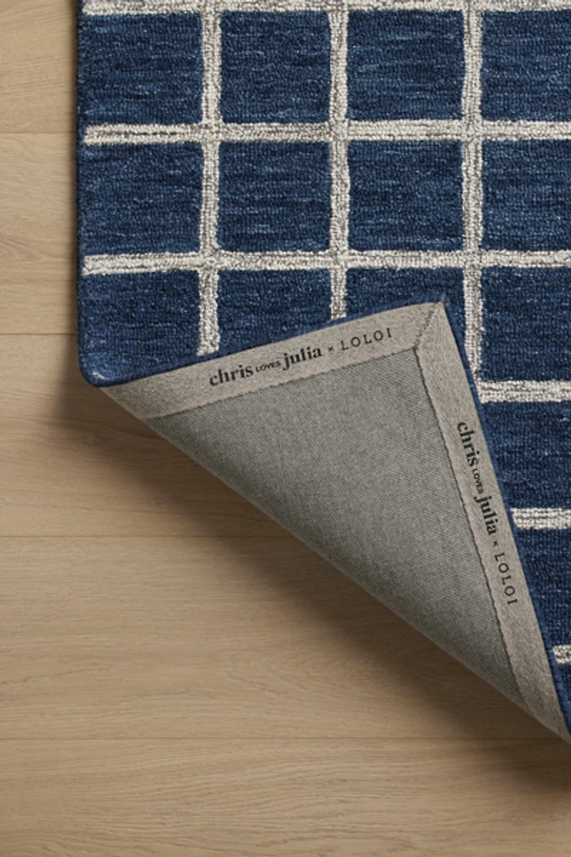 Nora Grid Hand-Tufted Rug