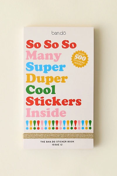 ban.do Issue 12 Sticker Book