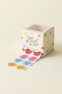 ban.do Compliment Sticker Roll & Dispenser Set