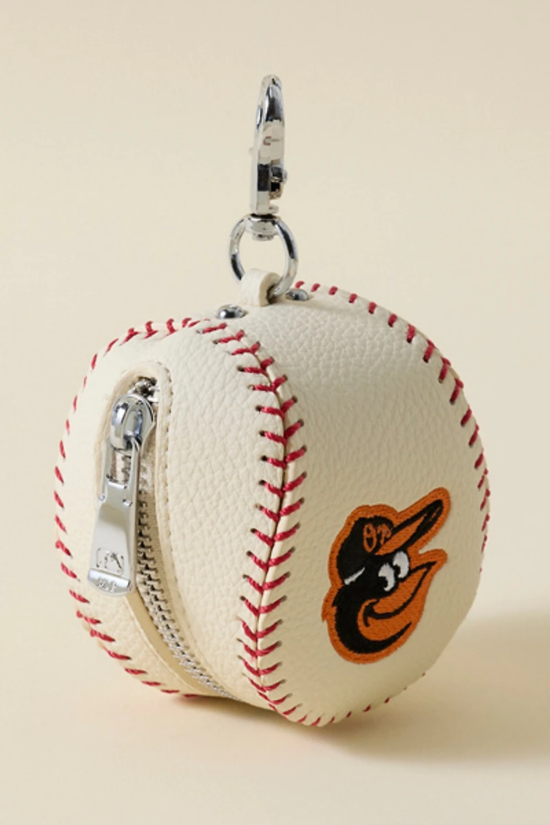 MLB Baltimore Orioles Baseball Pouch Keychain