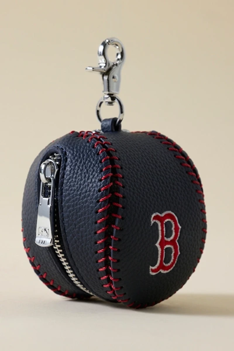MLB Boston Red Sox Baseball Pouch Keychain