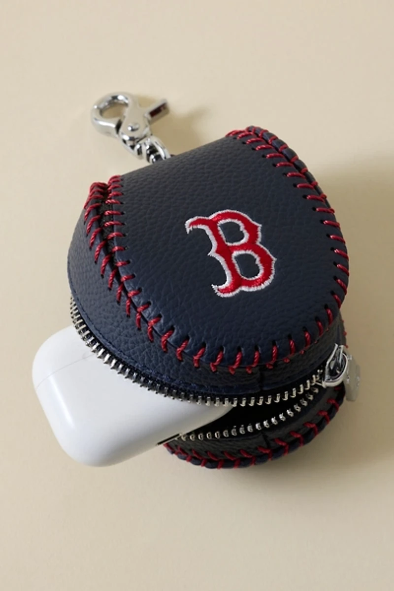 MLB Boston Red Sox Baseball Pouch Keychain