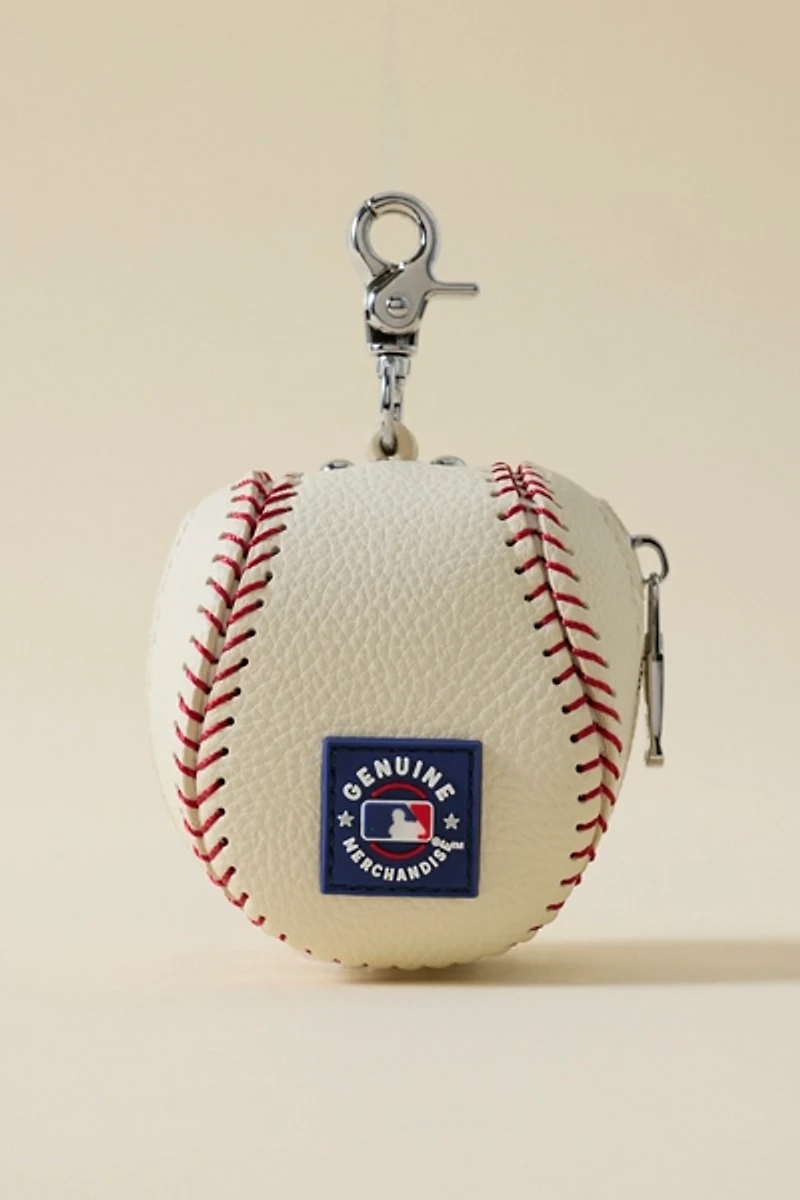 MLB Cincinnati Reds Baseball Pouch Keychain