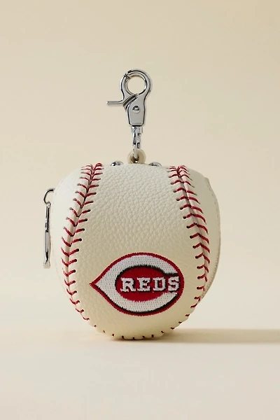 MLB Cincinnati Reds Baseball Pouch Keychain