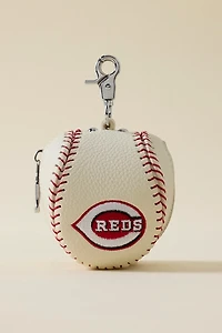 MLB Cincinnati Reds Baseball Pouch Keychain