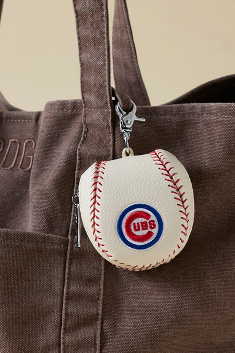 MLB Chicago Cubs Baseball Pouch Keychain