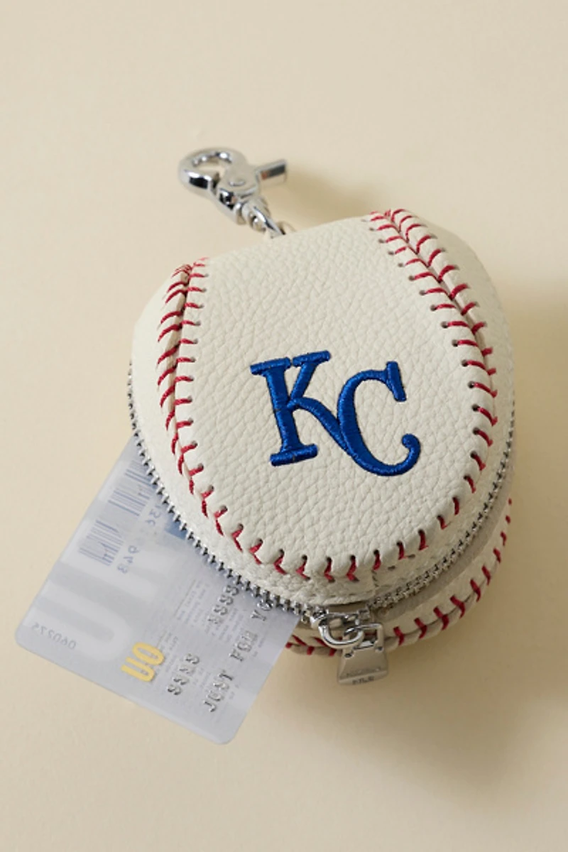 MLB Kansas City Royals Baseball Pouch Keychain