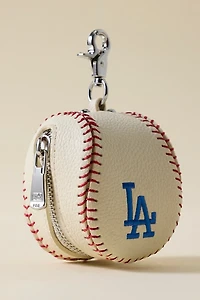 MLB Los Angeles Dodgers Baseball Pouch Keychain
