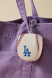 MLB Los Angeles Dodgers Baseball Pouch Keychain