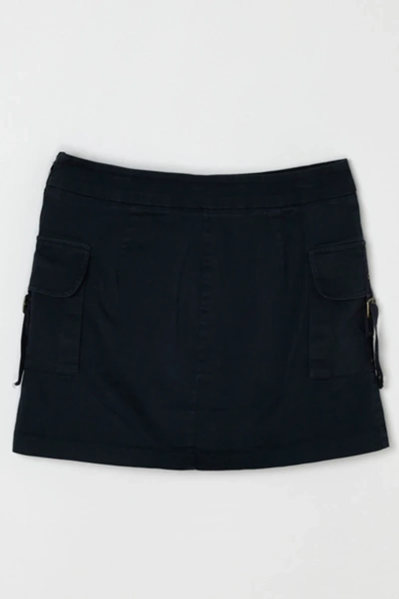 Vintage Y2k Betsey Johnson Cargo Mini Skirt