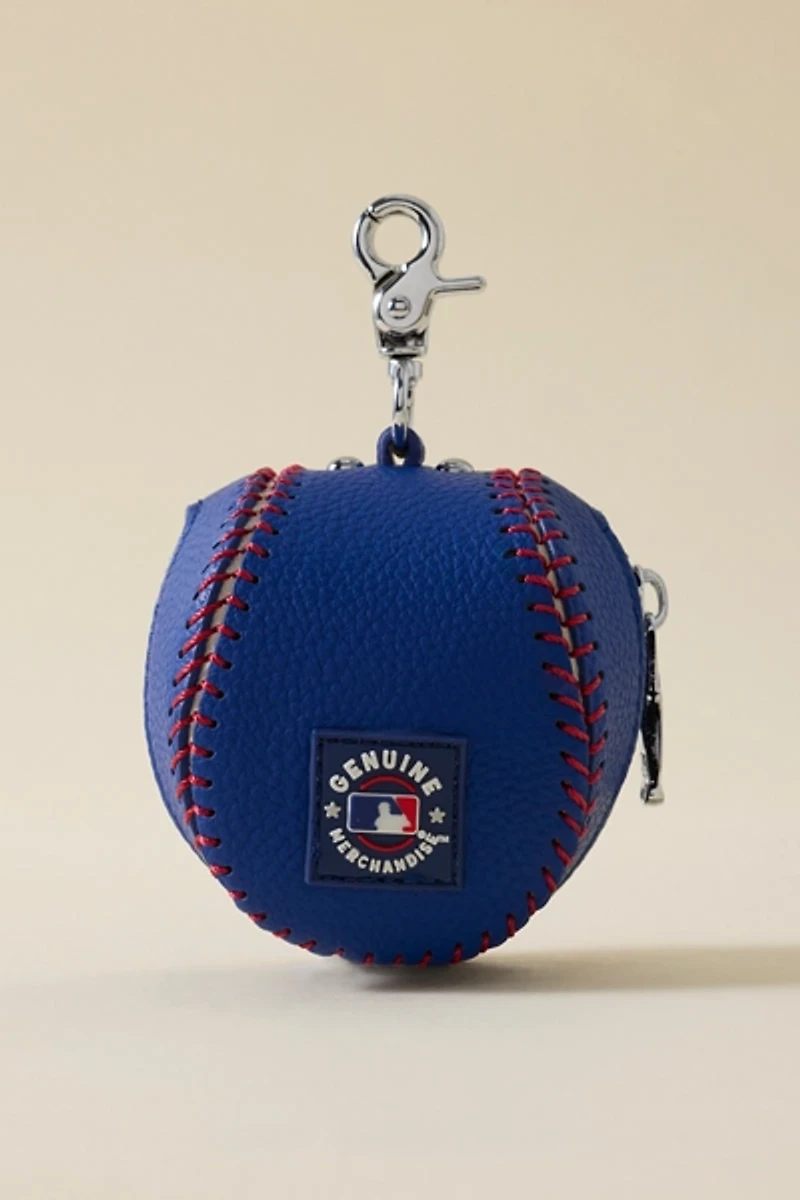 MLB New York Mets Baseball Pouch Keychain