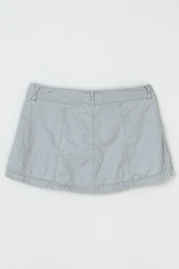 Vintage Y2k Low-Rise Cargo Micro Mini Skirt