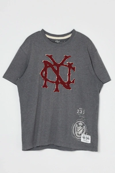 Vintage Y2k N.Y.C. Stitched-Letters T-Shirt