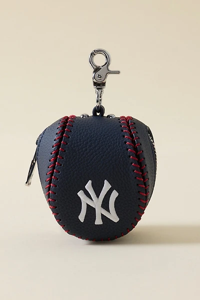 MLB New York Yankees Baseball Pouch Keychain