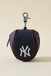MLB New York Yankees Baseball Pouch Keychain