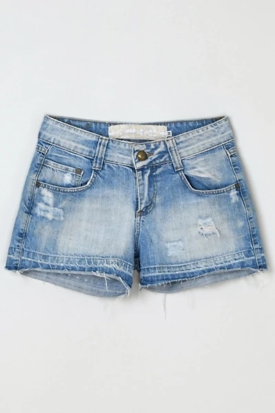 Vintage Y2k Planet Girls Denim Shorts