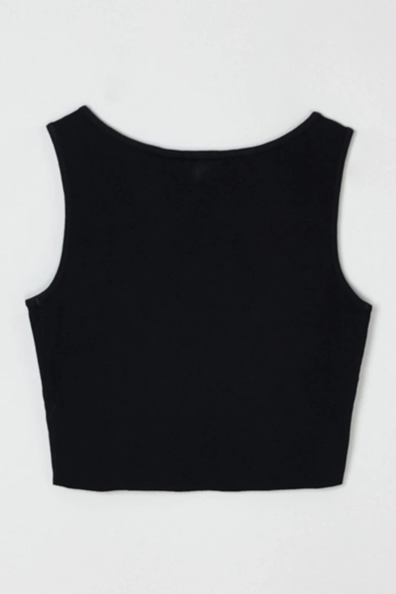 Vintage Y2k Rhinestoned Cropped Tank