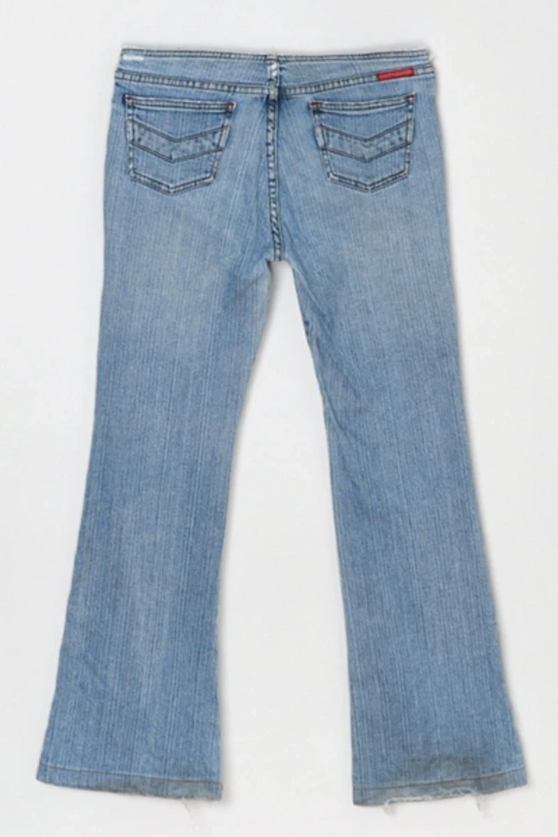 Vintage Y2k Hot Kiss Low Rise Flared Jeans