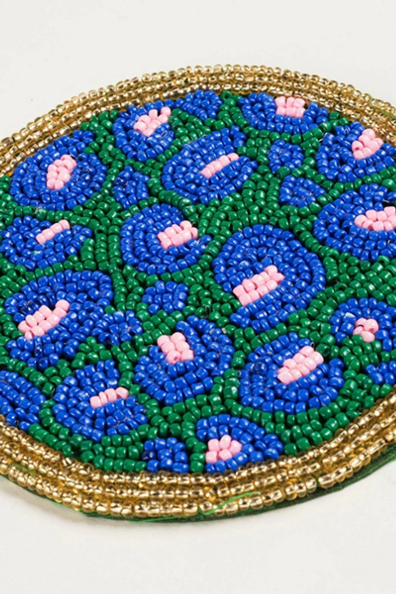 Zsa Zsu Dadri Beaded Coaster