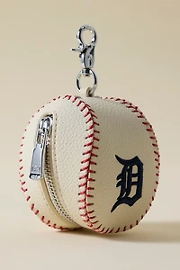 MLB Detroit Tigers Baseball Pouch Keychain