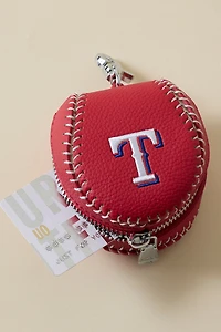 MLB Texas Rangers Baseball Pouch Keychain