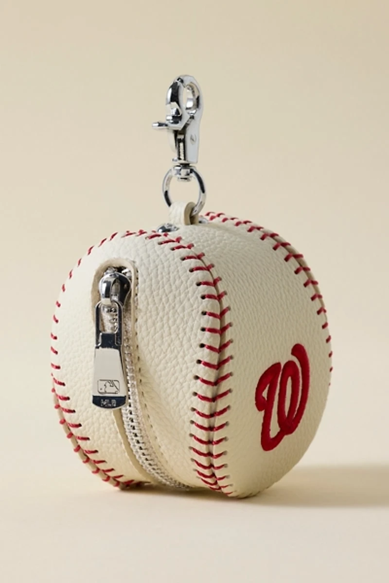 MLB Washington Nationals Baseball Pouch Keychain