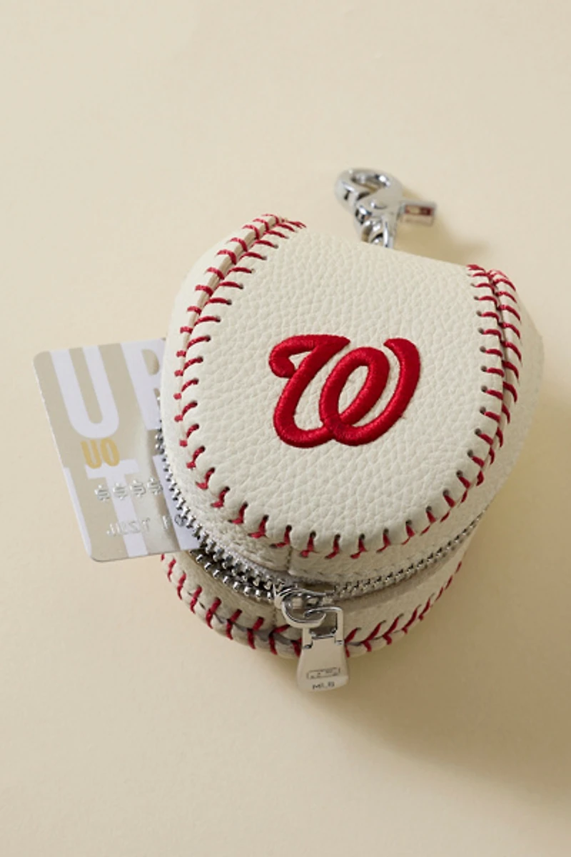 MLB Washington Nationals Baseball Pouch Keychain