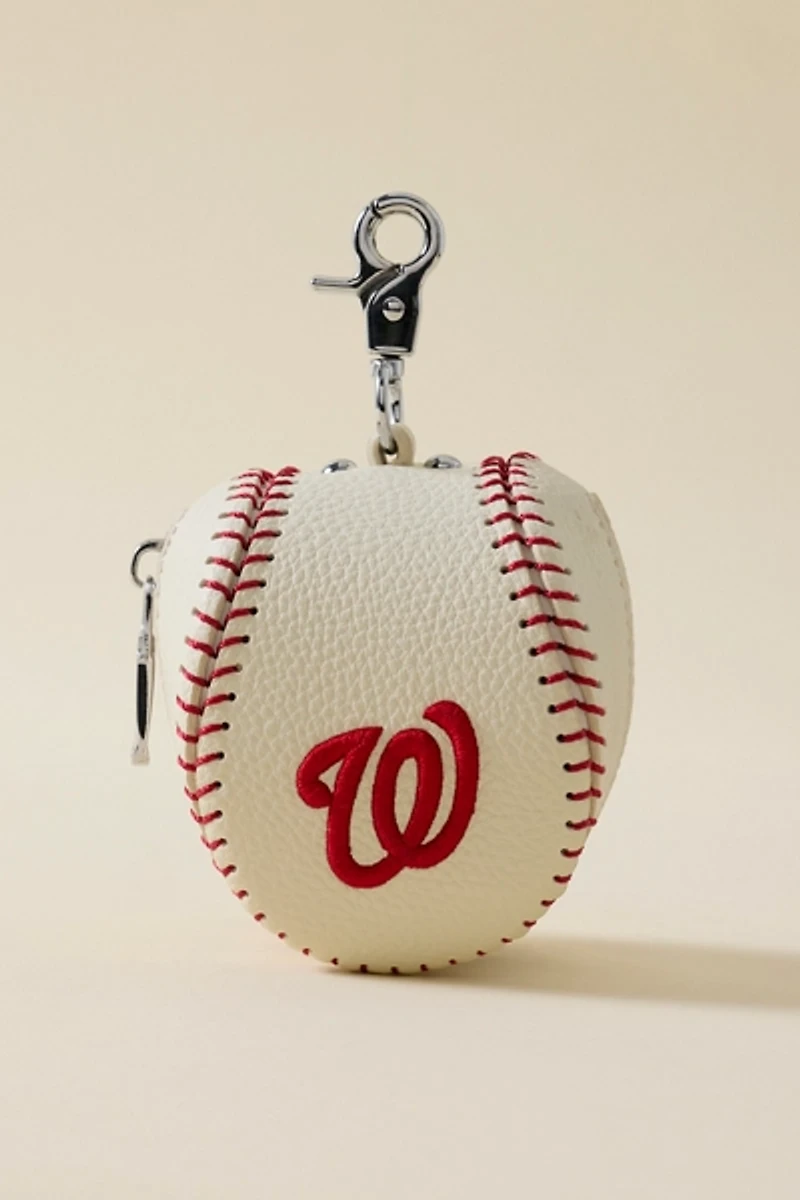 MLB Washington Nationals Baseball Pouch Keychain