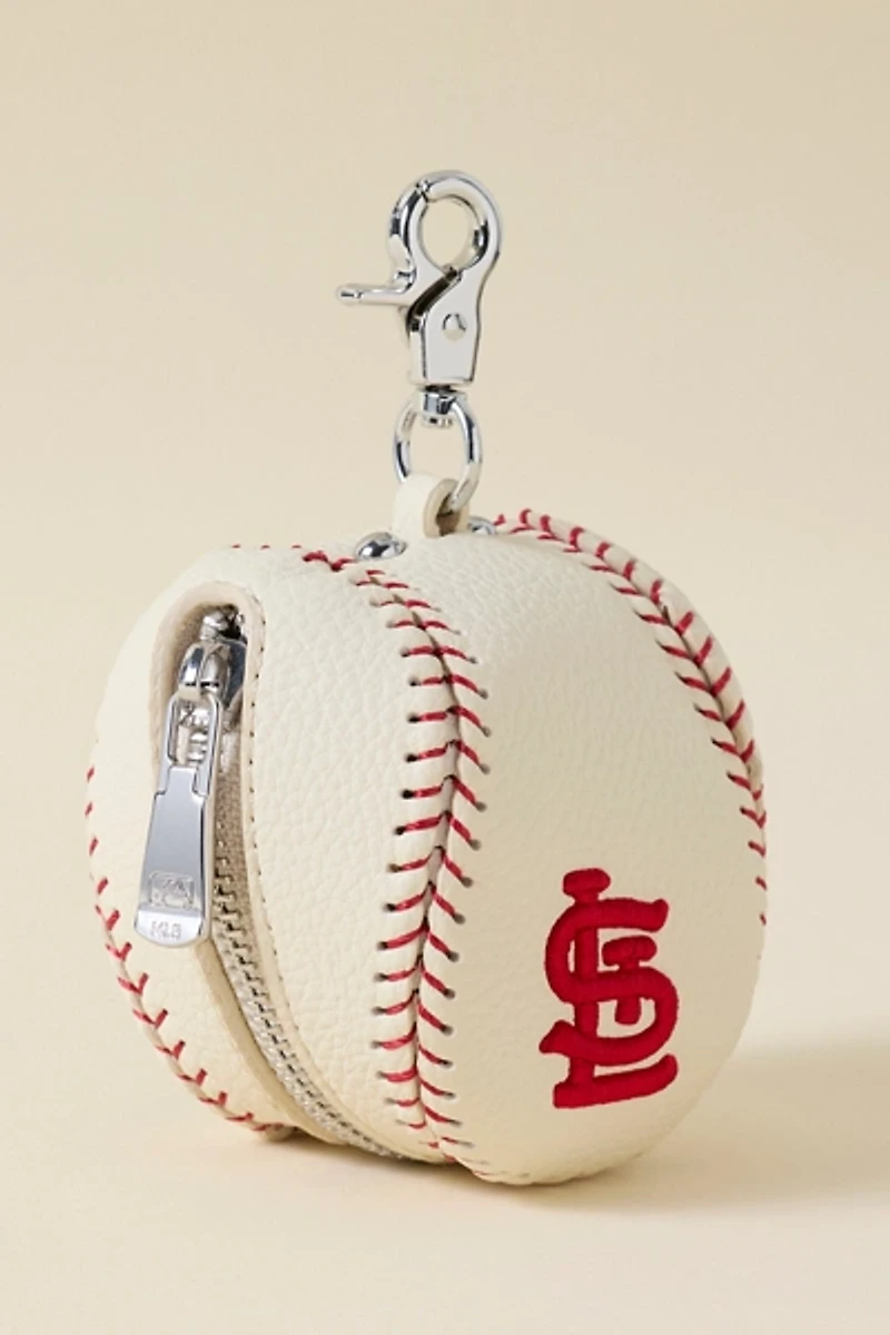 MLB St. Louis Cardinals Baseball Pouch Keychain
