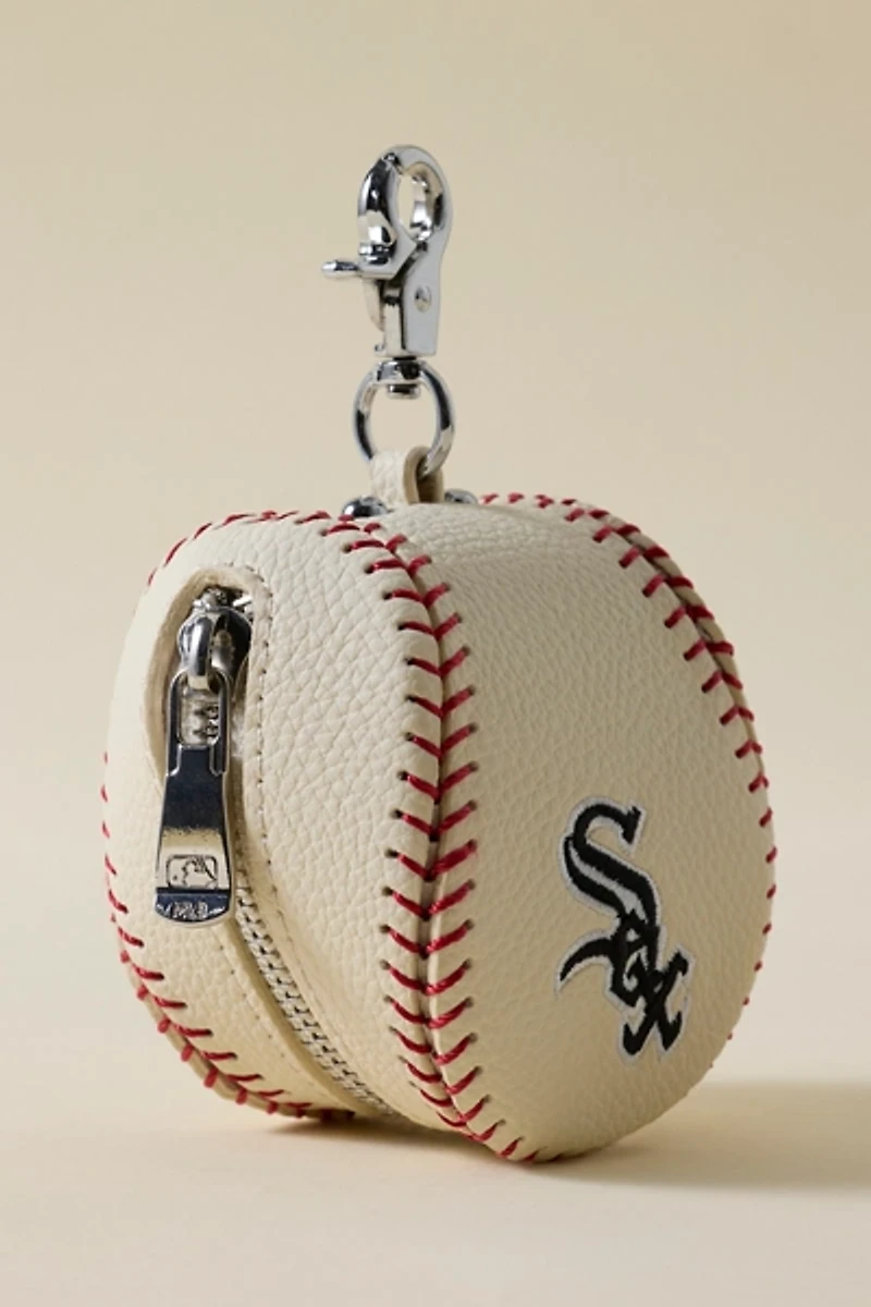 MLB Chicago White Sox Baseball Pouch Keychain
