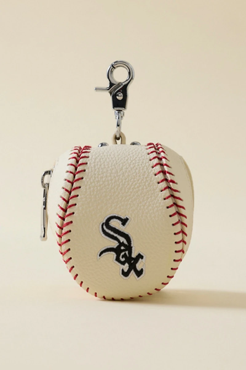 MLB Chicago White Sox Baseball Pouch Keychain