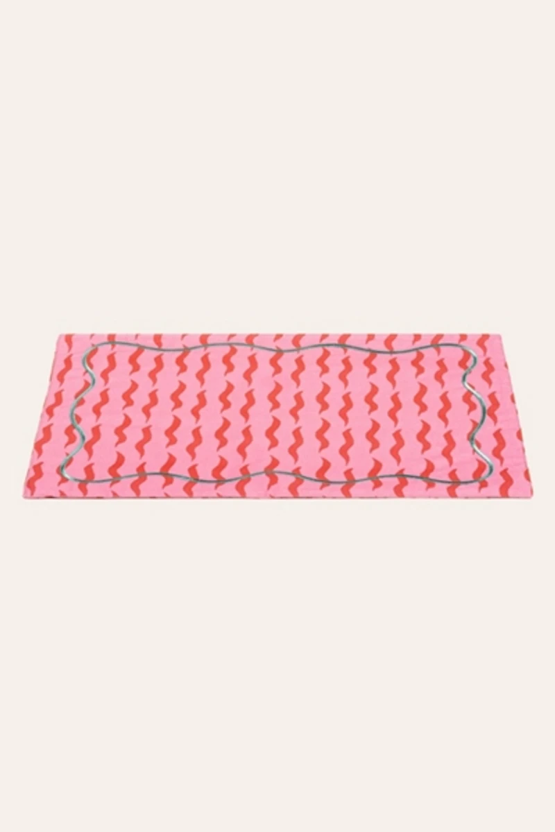 Zsa Zsa Zsu Embroidered Cotton Placemat