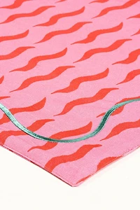 Zsa Zsa Zsu  Embroidered Cotton Placemat
