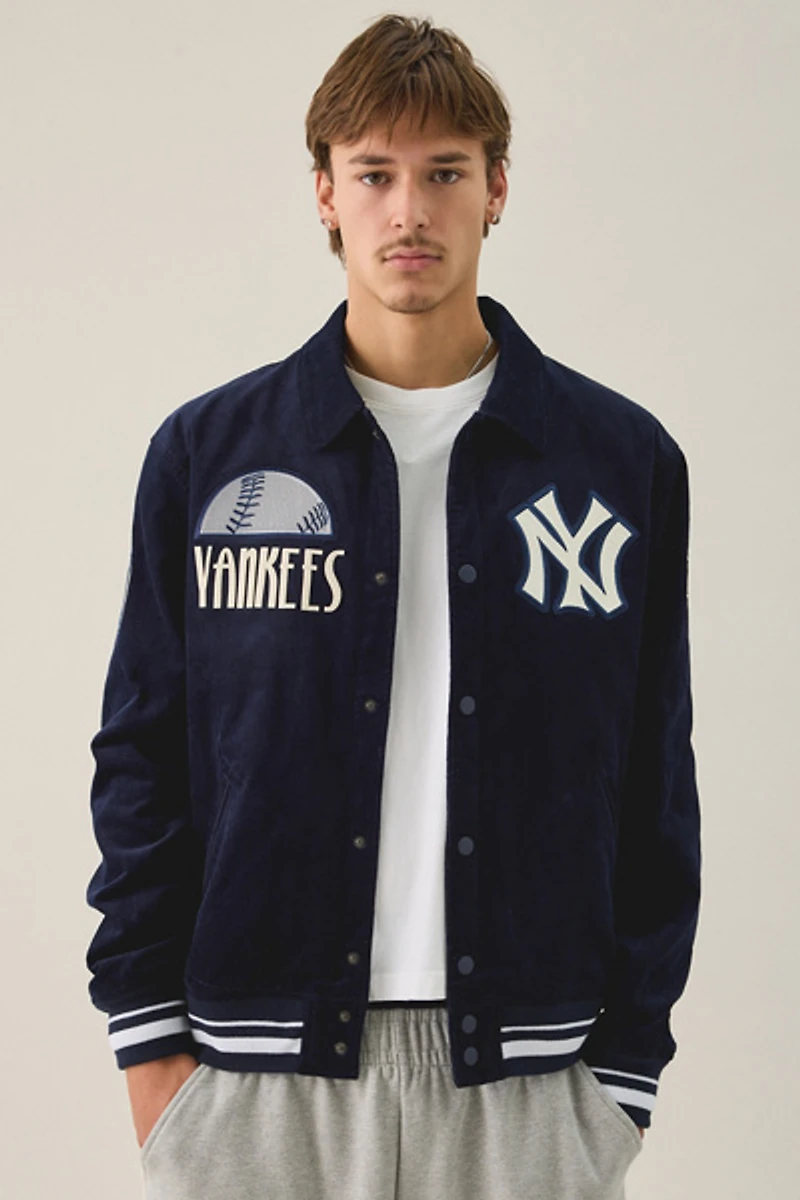 Pro Standard MLB New York Yankees Corduroy Varsity Jacket