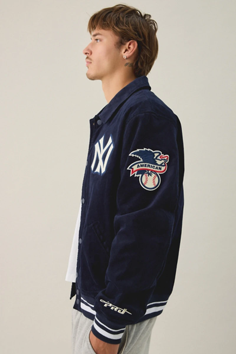 Pro Standard MLB New York Yankees Corduroy Varsity Jacket