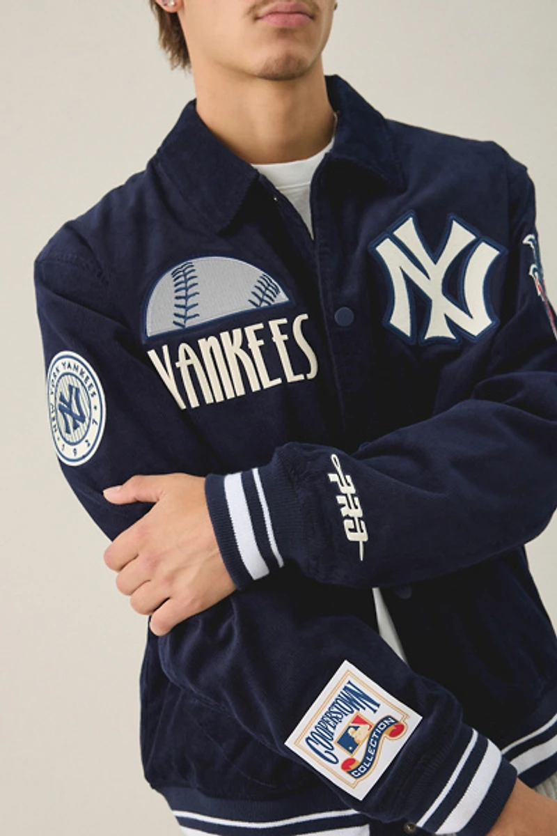 Pro Standard MLB New York Yankees Corduroy Varsity Jacket