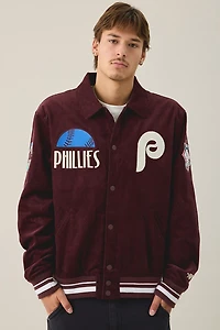 Pro Standard MLB Philadelphia Phillies Corduroy Varsity Jacket