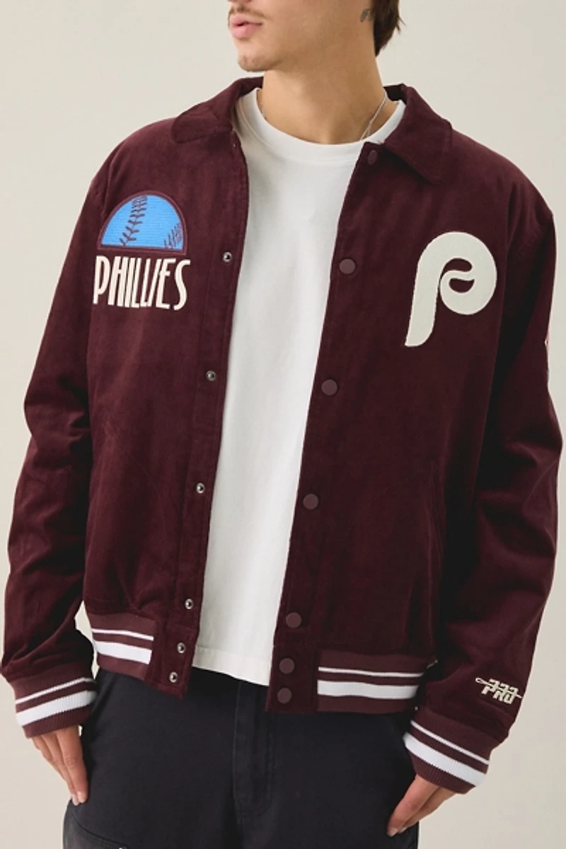 Pro Standard MLB Philadelphia Phillies Corduroy Varsity Jacket