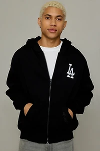 Pro Standard MLB Los Angeles Dodgers Zip-Up Hoodie Sweatshirt
