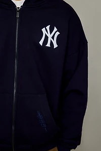 Pro Standard MLB New York Yankees Zip-Up Hoodie Sweatshirt